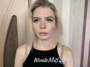 BlondeMilf4you Partouze