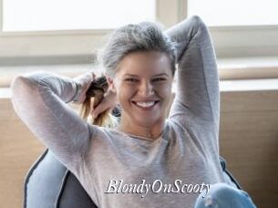 BlondyOnScooty
