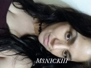 MSNICKIII