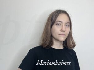 Mariamhaimes