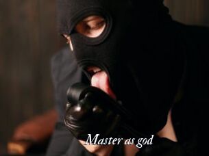 Master_as_god