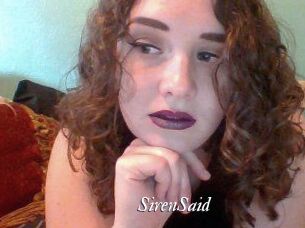 SirenSaid