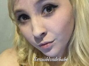 Sexiiiblondebabe
