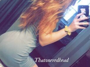 Thatoneredhead