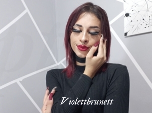 Violettbrunett